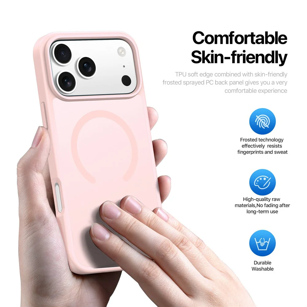 DUX DUCIS IPHONE 17 PRO YIND CASE LIGHT PINK YIND0212 - Image 4