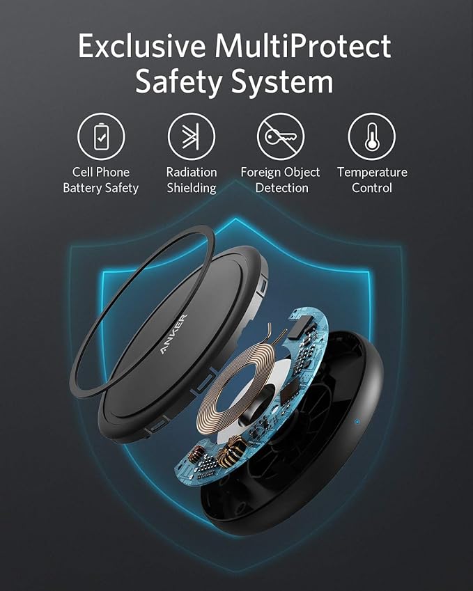 ANKER POWERWAVE II SENSE PAD BLACK B2519KF1 - Image 4