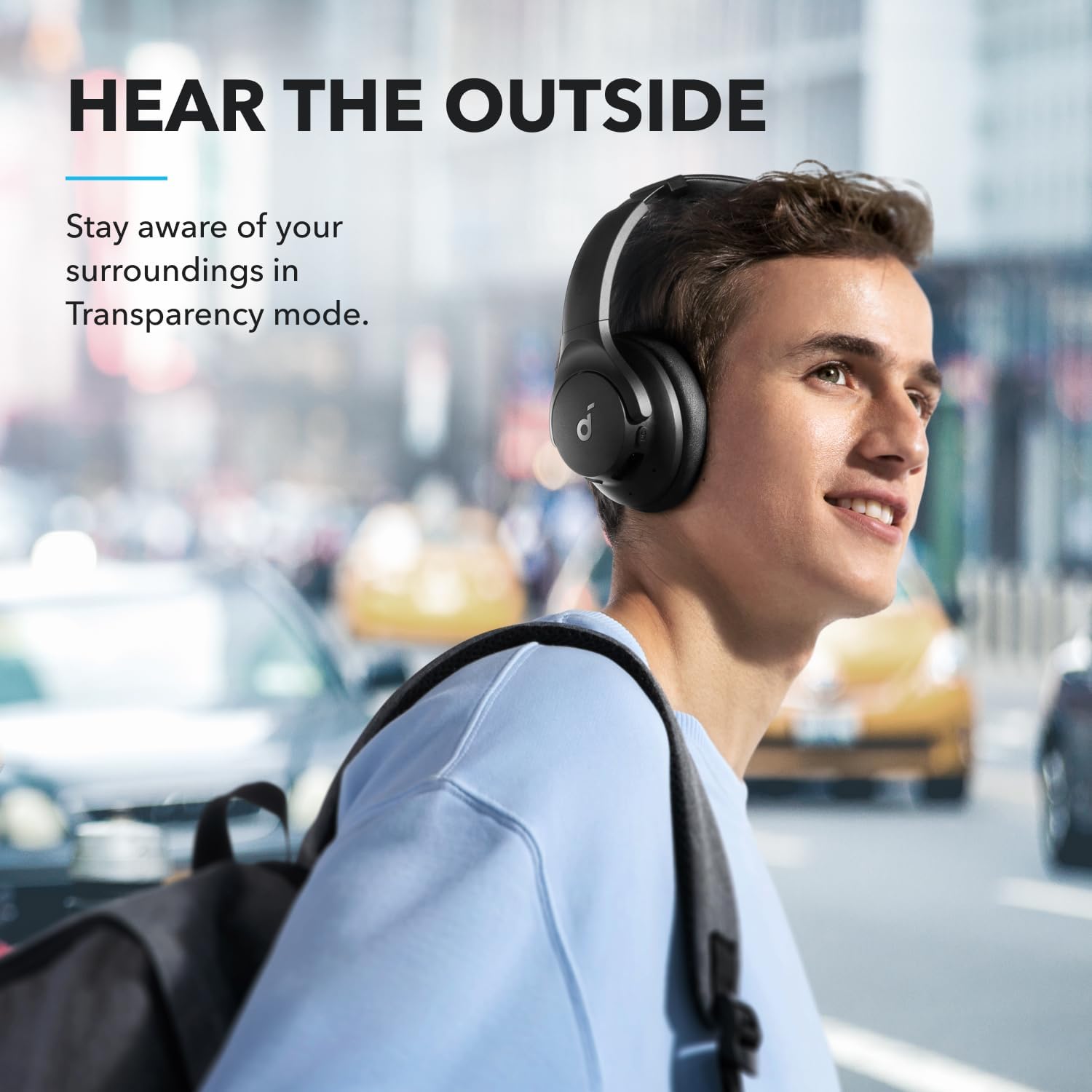 ANKER SOUNDCORE Q20I WIRELESS NOISE CANCELLING HEADPHONE WHITE A3004H22 - Image 8