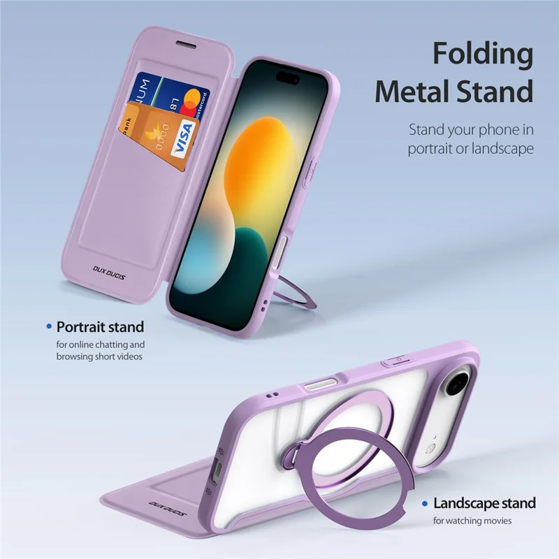 DUX DUCIS IPHONE AIR YIND CASE LIGHT PURPLE YIND0143 - Image 4