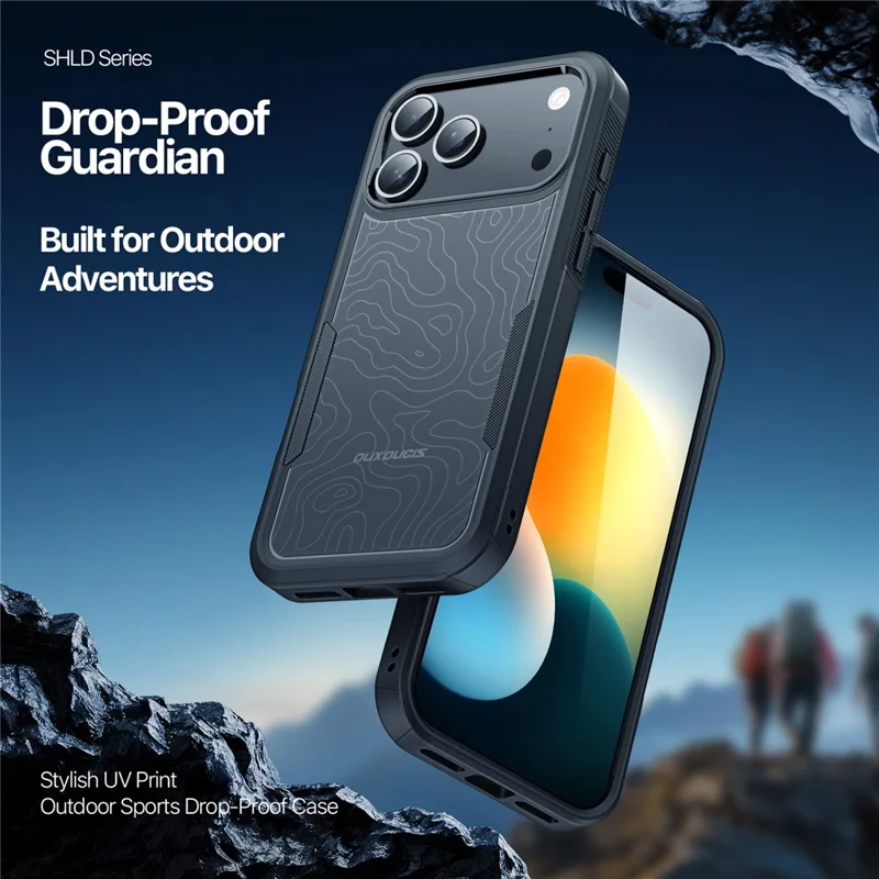 DUX DUCIS IPHONE 17 PRO MAX SHLD SERIES DROP PROOF CONTOUR LINE CASE SHLD0015 - Image 4