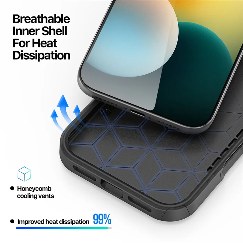 DUX DUCIS IPHONE 17 PRO MAX SHLD SERIES DROP PROOF CONTOUR LINE CASE SHLD0015 - Image 8