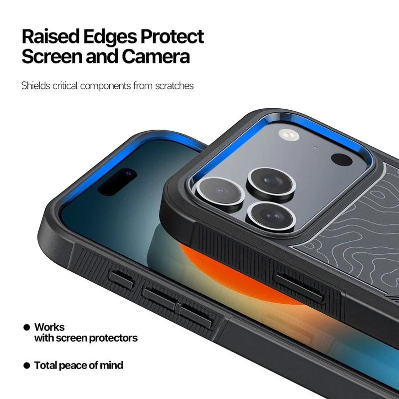 DUX DUCIS IPHONE 17 PRO MAX SHLD SERIES DROP PROOF CONTOUR LINE CASE SHLD0015 - Image 9
