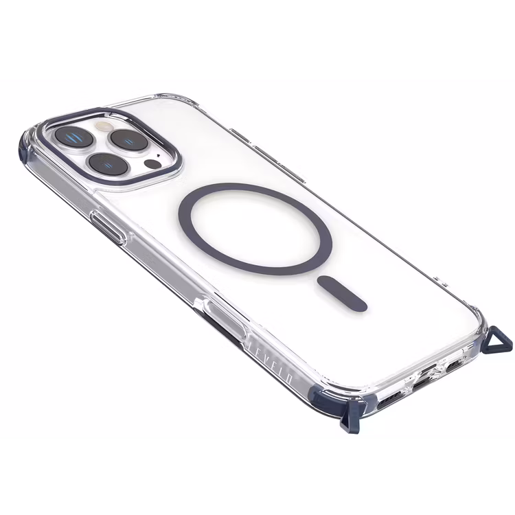 LEVELO CELESTE MAGSAFE CASE WITH CROSSBODY STRAP IPHONE 16 PRO DEEP BLUE LVLCMCCS16PBL - Image 7