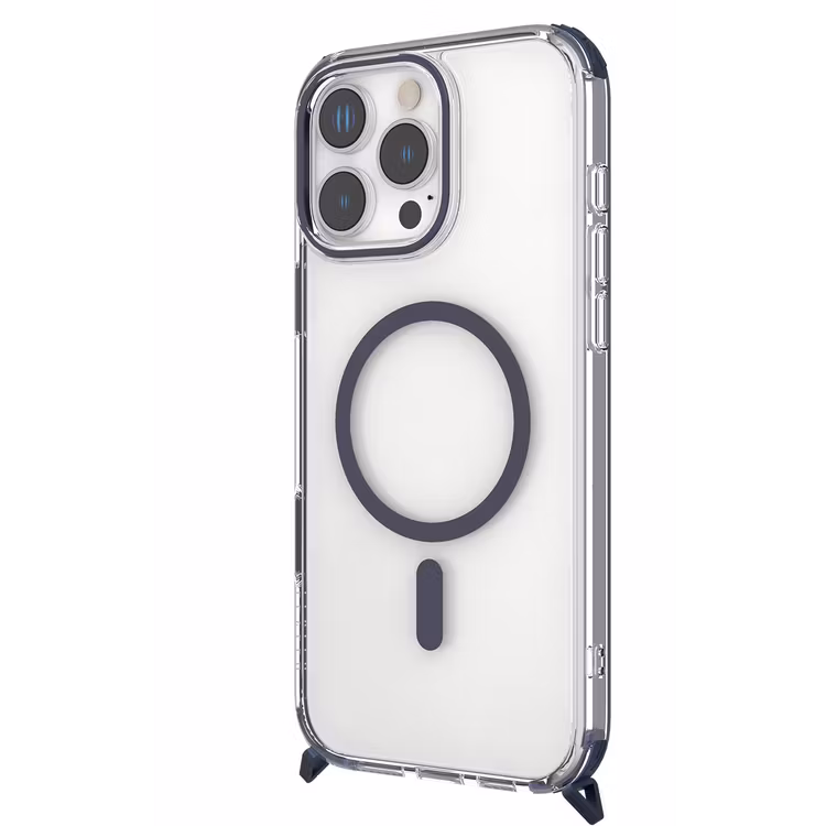 LEVELO CELESTE MAGSAFE CASE WITH CROSSBODY STRAP IPHONE 16 PRO DEEP BLUE LVLCMCCS16PBL - Image 10