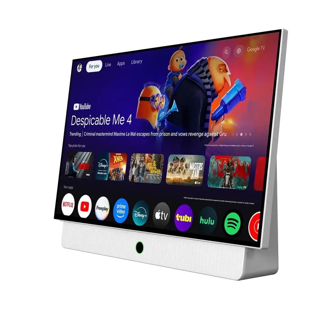 POWEROLOGY 27 INCH ANDROID 14 1GB+8GB 38400MAH GOOGLE TV FOR OUTDOORS WITH CARRY CASE WHITE PG27FWH - Image 5