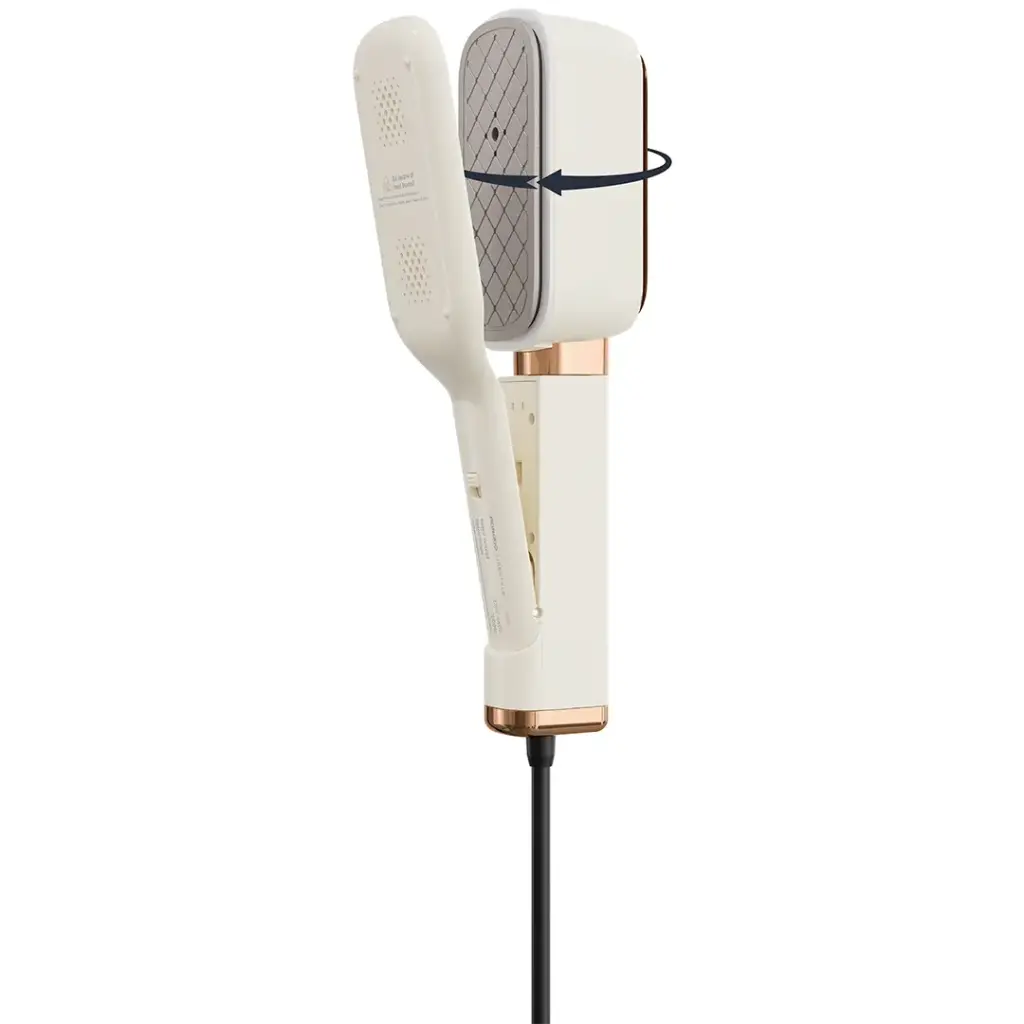 PORODO LIFESTYLE HANDHELD MINI PRESS STEAM IRON BEIGE PDLFST215BG - Image 2