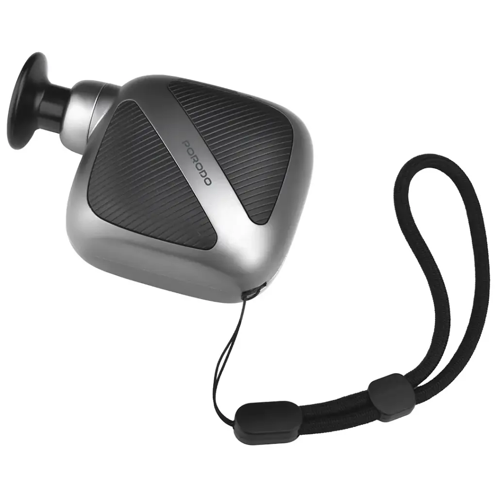 PORODO LIFESTYLE POCKET SIZED MUSCLE RELIEF MASSAGER GRAY PDLFSTSM451GY - Image 3