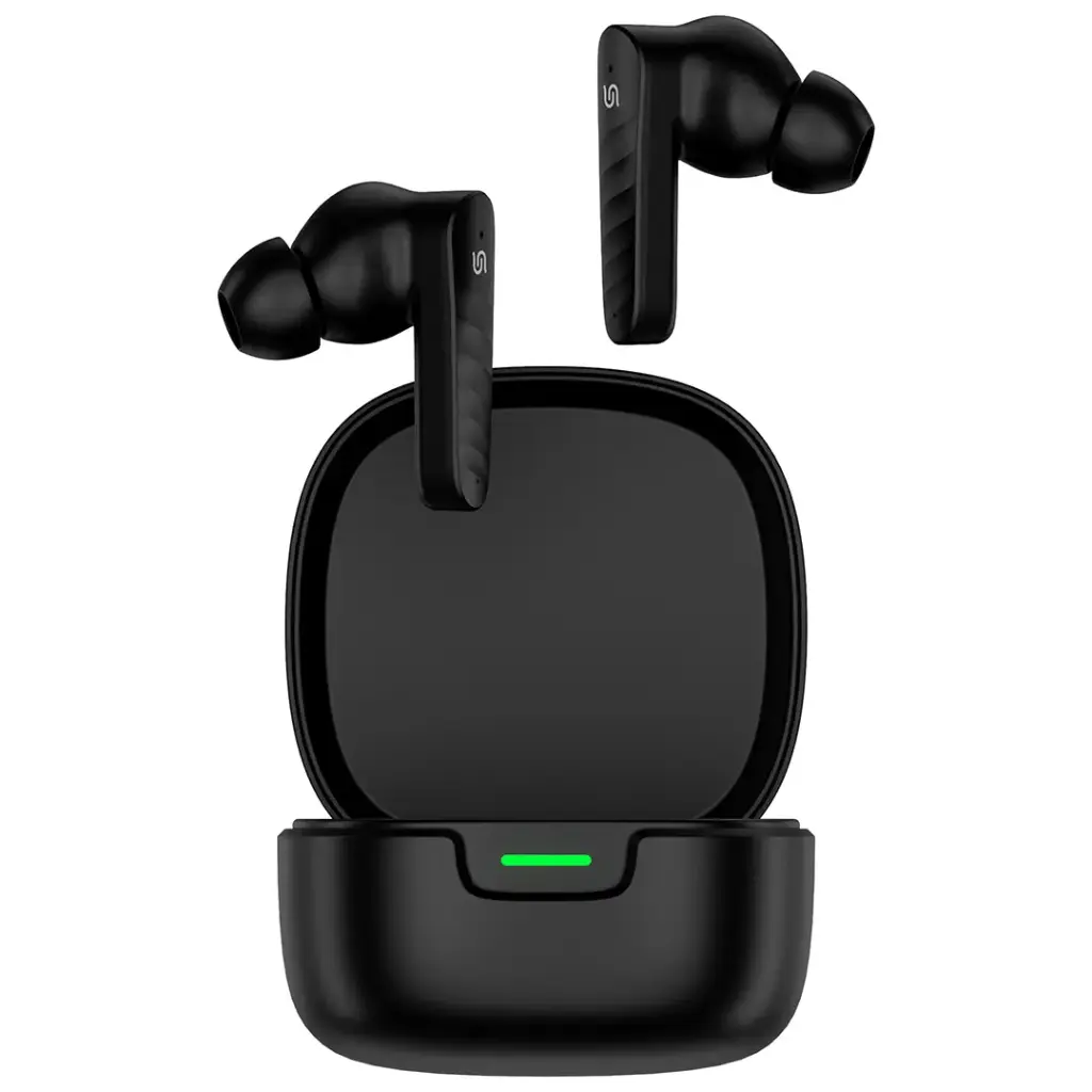 PORODO SOUNDTEC ULTRAFIT TWS WIRELESS EARBUDS ERGONOMIC IN EAR DESIGN BLACK PDSTARBBK - Image 3