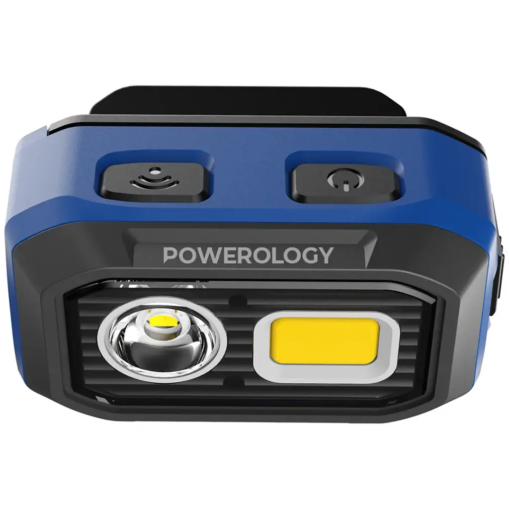 POWEROLOGY BRIGHT VISION RECHARGEABLE LED HEAD LAMP BLACK PWZF6578BK - Image 3