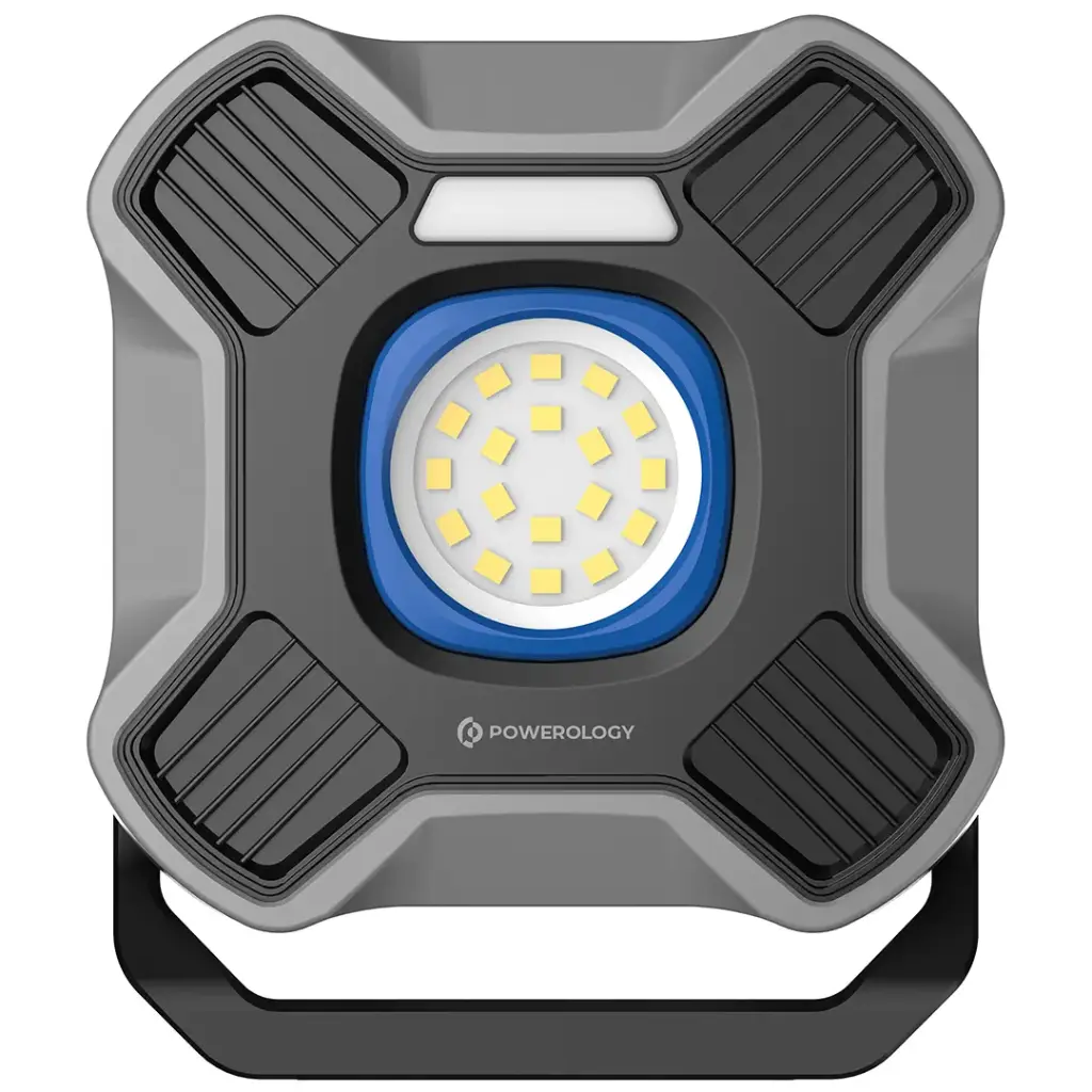 POWEROLOGY BRILLITE 3600MAH WORK LIGHT BLACK PWZF40138BK - Image 2