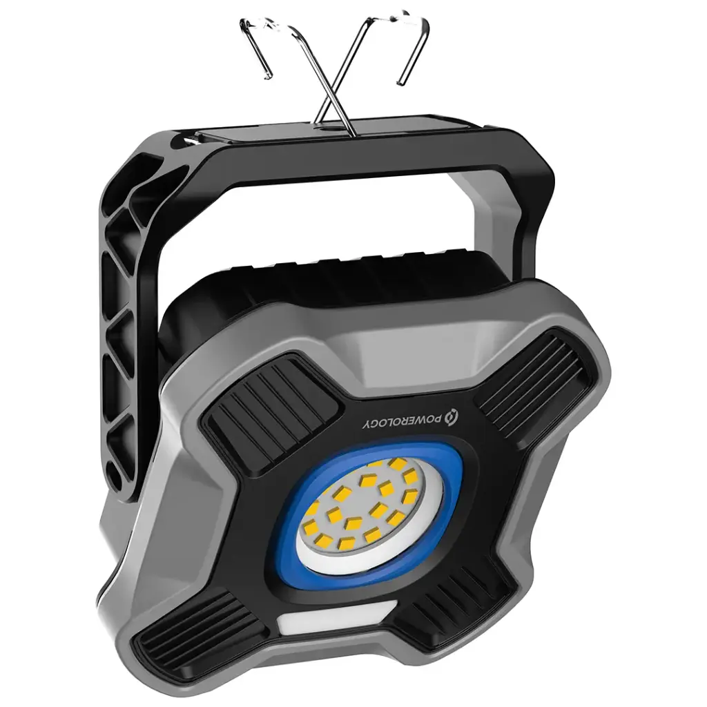 POWEROLOGY BRILLITE 3600MAH WORK LIGHT BLACK PWZF40138BK - Image 4