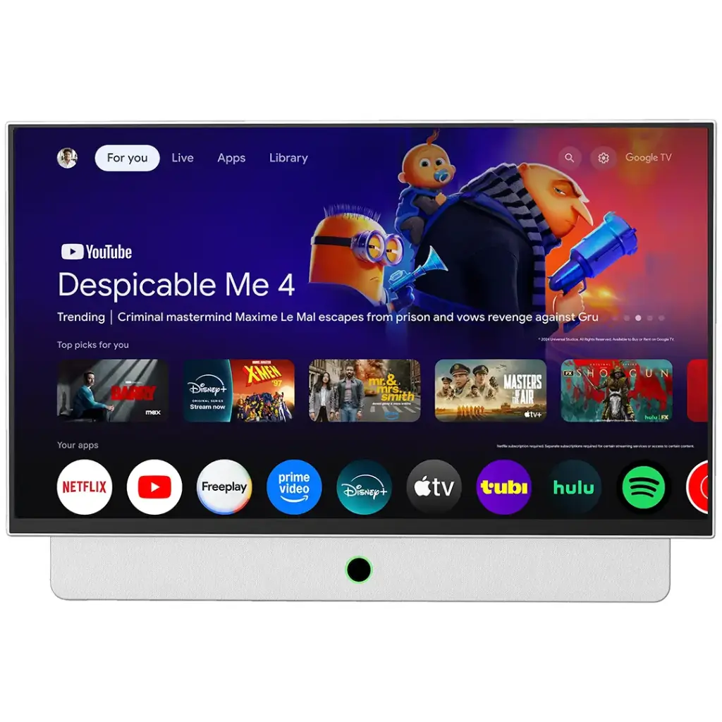 Enjoy entertainment wherever life takes you with the Powerology 27 Inch Android 14 Smart TV, designed for portability without compromising performance