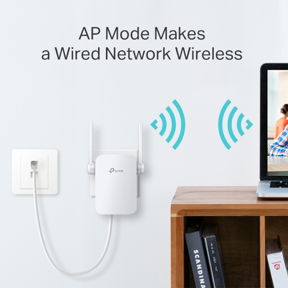 TP-LINK AC1200 DUAL BAND MESH WI-FI EXTENDER RE305 - Image 6