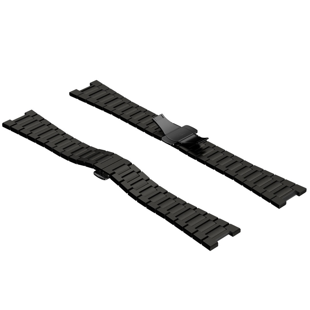 LEVELO ROYAL APPLE WATCH ULTRA STAINLESS STEEL BAND 49MM BLACK - Image 2