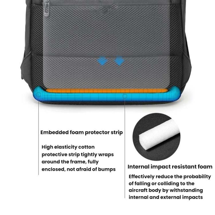 BANGE BACKPACK BLUE BG-3068 - Image 6
