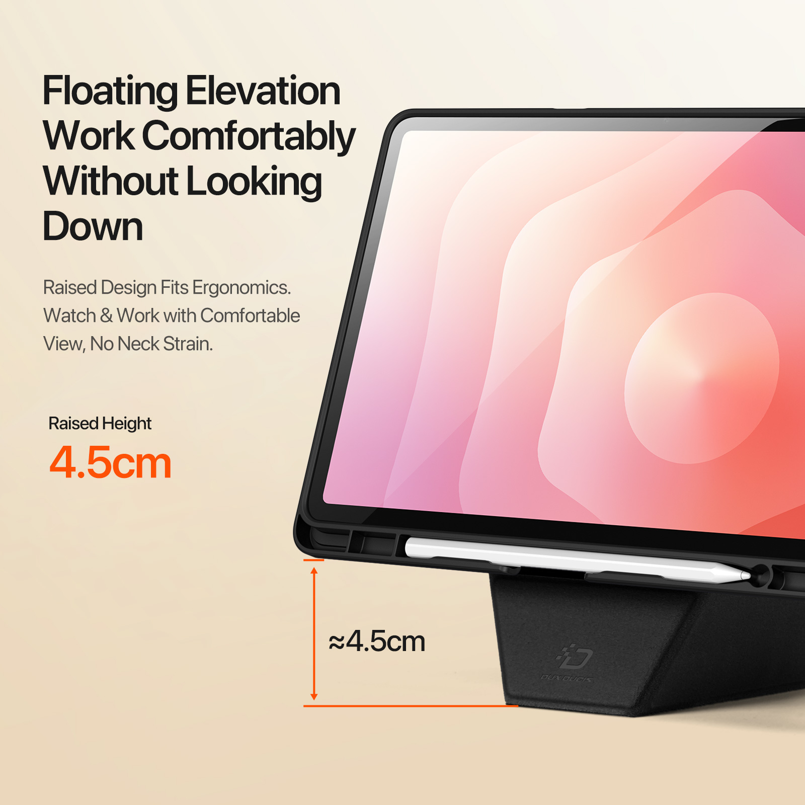 DUXDUCIS SAMSUNG TAB S11 VERS SERIES CASE BLACK VERS0023 - Image 3