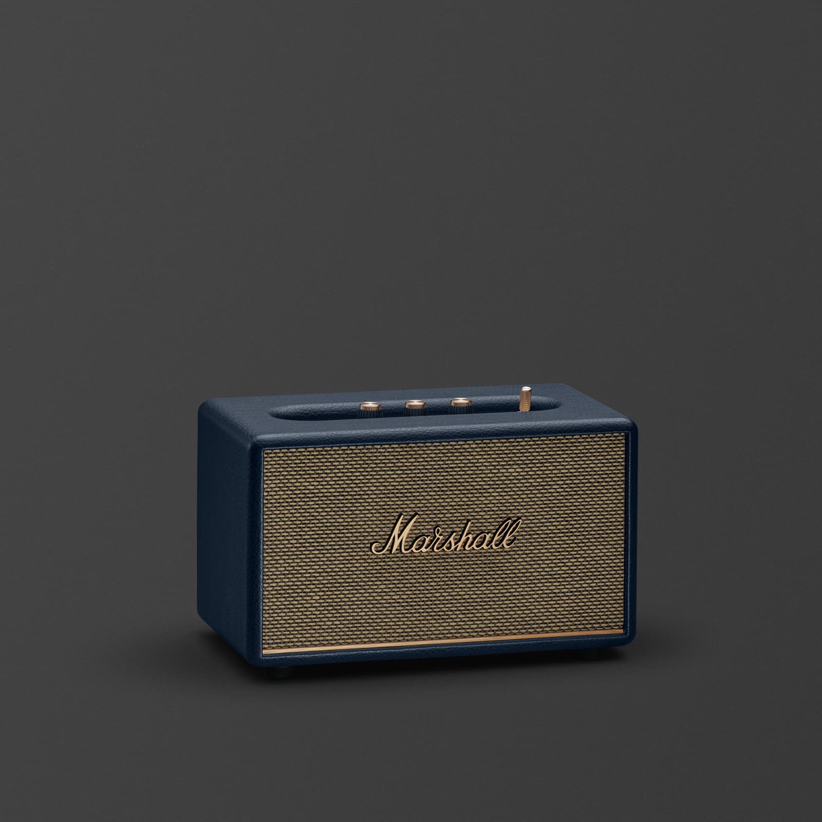 MARSHALL ACTON III HOME BLUETOOTH SPEAKER MIDNIGHT BLUE 1008130 - Image 4
