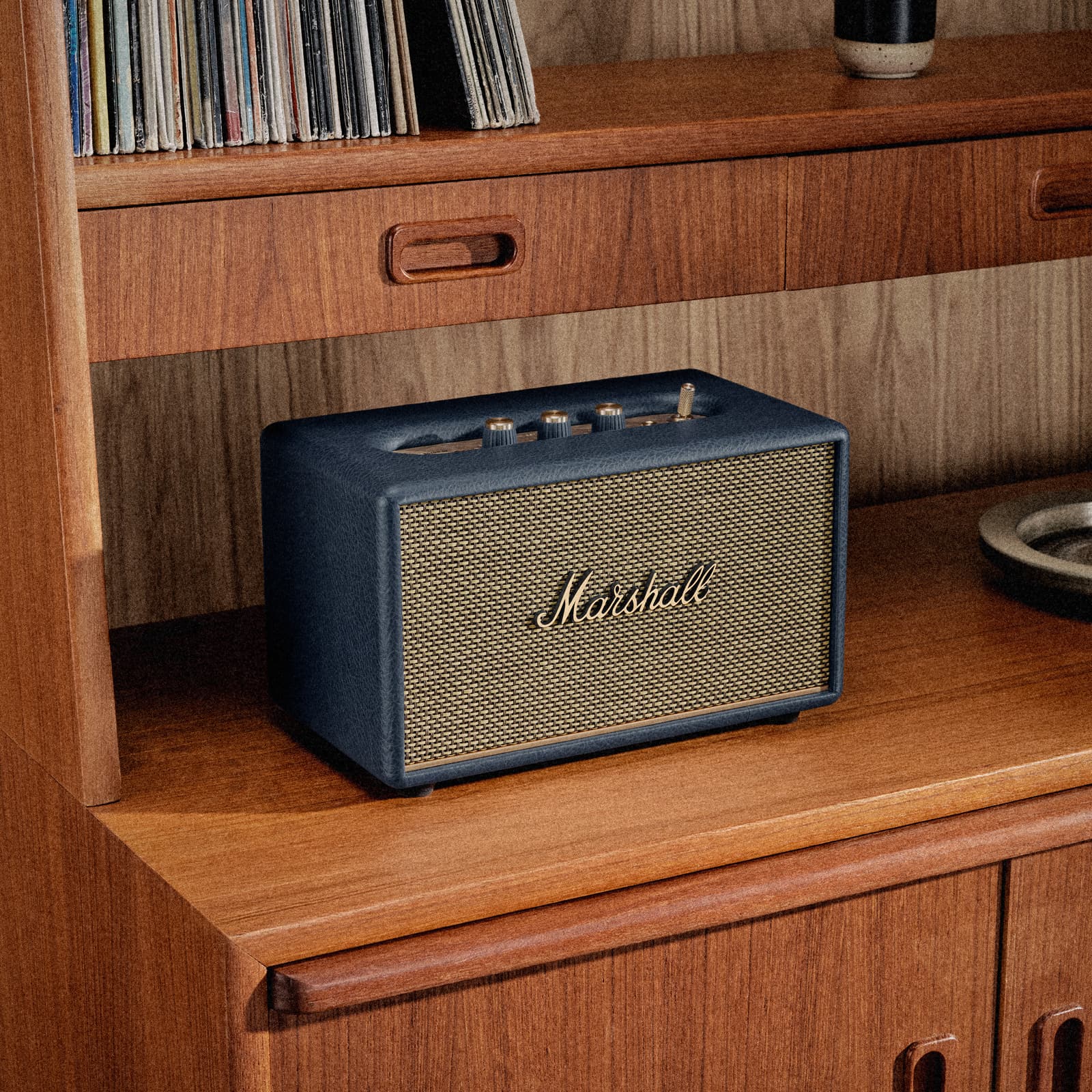 MARSHALL ACTON III HOME BLUETOOTH SPEAKER MIDNIGHT BLUE 1008130 - Image 3