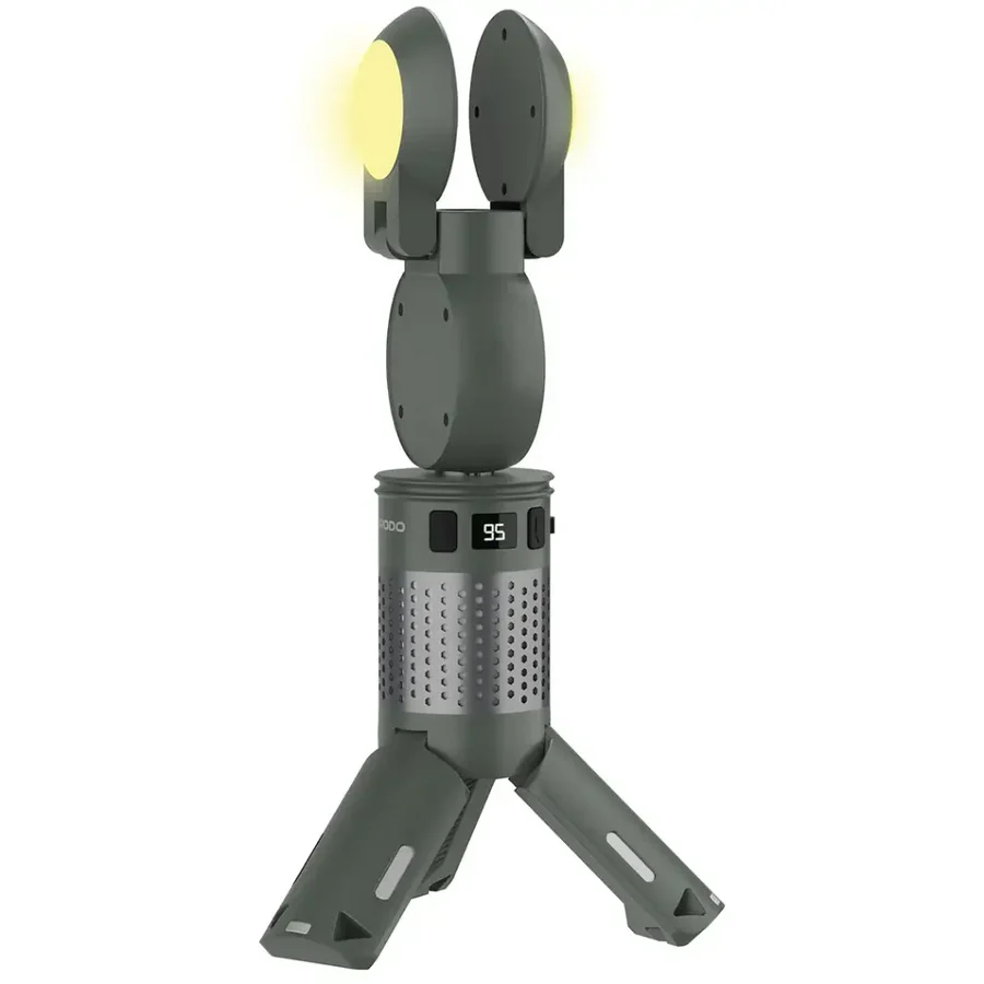 PORODO LIFESTYLE FOLDABLE LANTERN LED CAMPING LIGHT GREEN PDLFSTXQZ12GN - Image 3