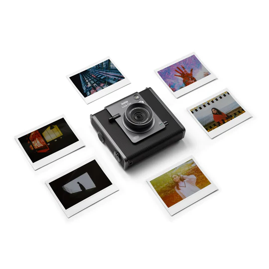 FUJIFILM INSTAX WIDE EVO HYBRID INSTANT CAMERA BLACK - Image 3