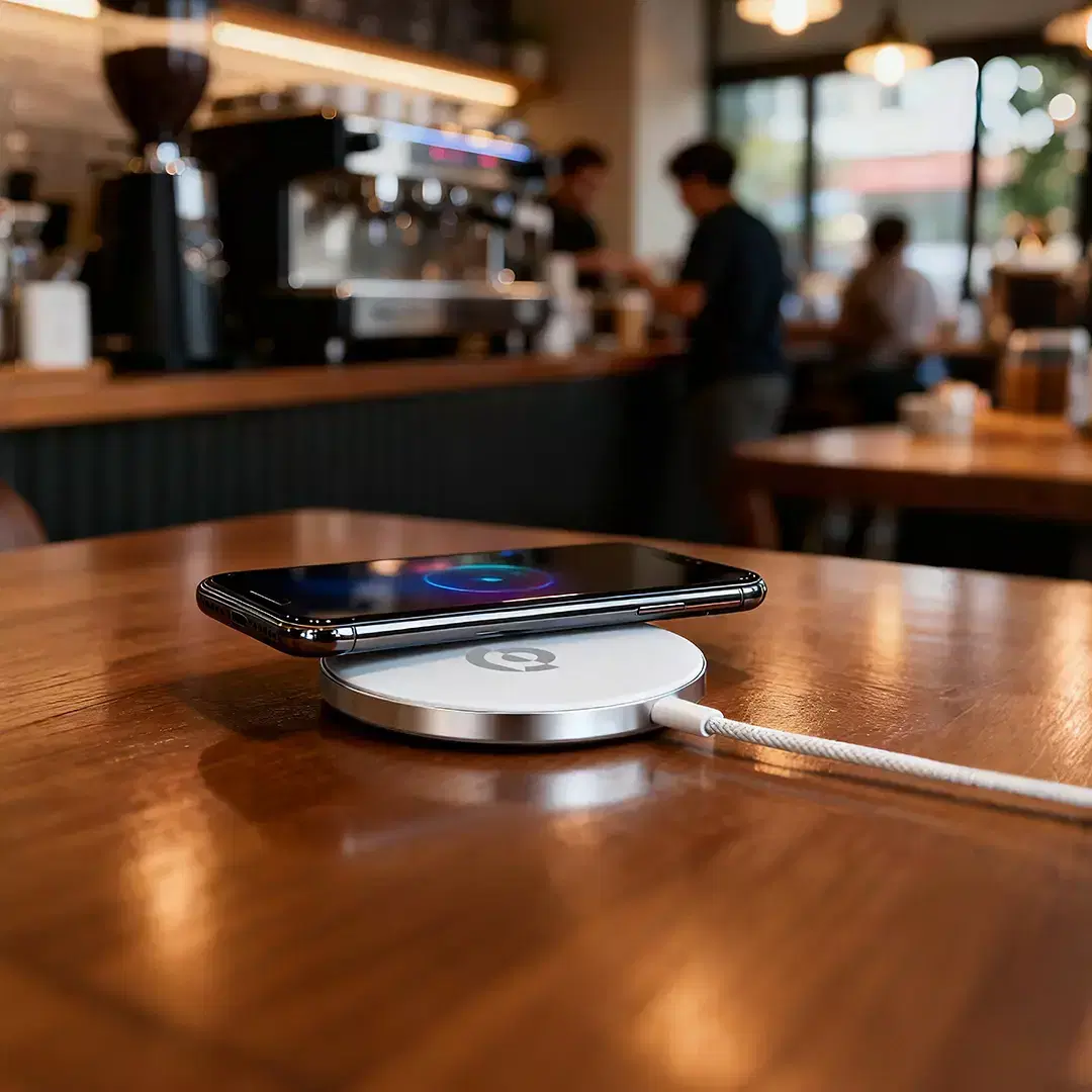POWEROLOGY MAGNOVA 25W MAGSAFE CHARGING PAD SILVER PWTKWC068SL - Image 2