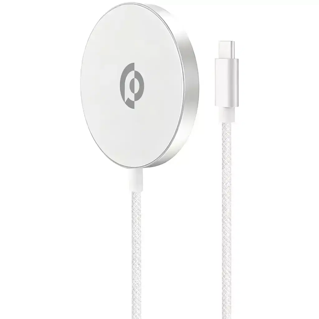 POWEROLOGY MAGNOVA 25W MAGSAFE CHARGING PAD SILVER PWTKWC068SL - Image 5