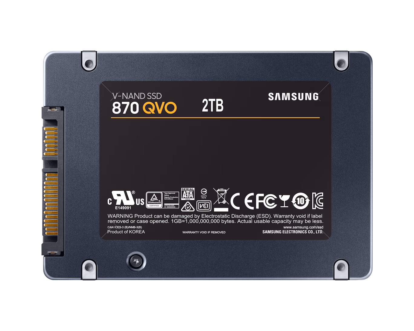 SAMSUNG SSD 870 QVO 2TB MZ-77Q2T0BW - Image 2