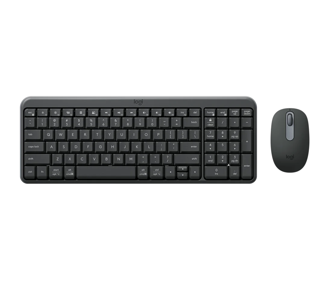 LOGITECH COMPACT WIRELESS MOUSE AND KEYBOARD MK250 920-013531 - Image 2