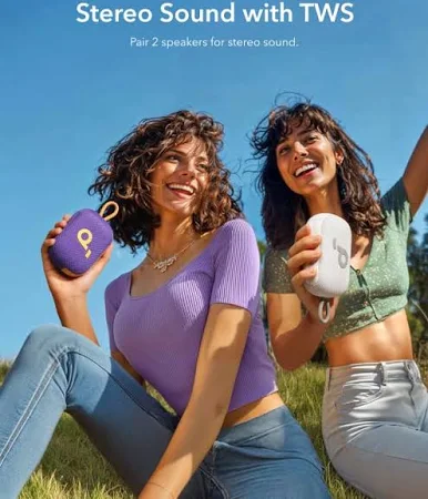 ANKER SOUNDCORE SELECT 4 GO BLUETOOTH SPEAKER PURPLE A31X11Q1 - Image 5