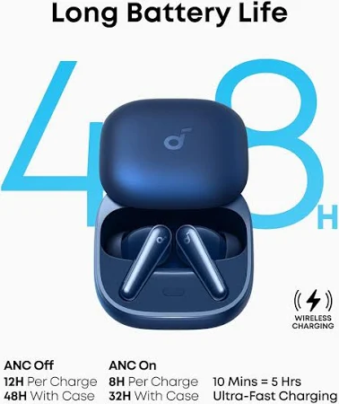 ANKER SOUNDCORE LIBERTY 5 PRECISION NOISE CANCELLING WITH SUPERIOR VOICE REDUCTION BLUE A3957H31 - Image 6