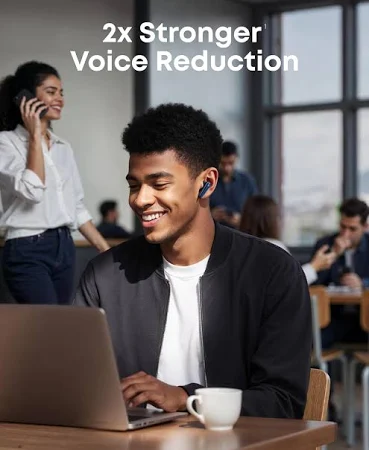 ANKER SOUNDCORE LIBERTY 5 PRECISION NOISE CANCELLING WITH SUPERIOR VOICE REDUCTION BLUE A3957H31 - Image 2