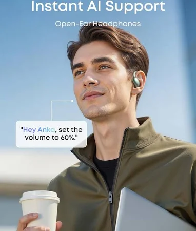 ANKER SOUNDCORE AEROFIT 2 AI ASSISTANT GREEN A3874H62 - Image 3