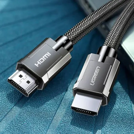 UGREEN 8K HDMI M/M ROUND CABLE WITH BRAIDED 1M GRAY 70319 - Image 9