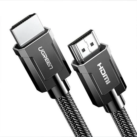 UGREEN 8K HDMI M/M ROUND CABLE WITH BRAIDED 1M GRAY 70319 - Image 6