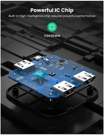 UGREEN HDMI SWITCHER 2 IN 1 OUT 4KX2K@60HZ 80126 - Image 7