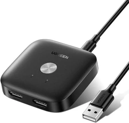 UGREEN HDMI SWITCHER 2 IN 1 OUT 4KX2K@60HZ 80126 - Image 2