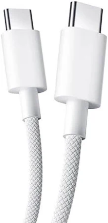 MI XIAOMI 6A BRAIDED USB-C TO UCSB-C CABLE 2M WHITE K36350 - Image 4