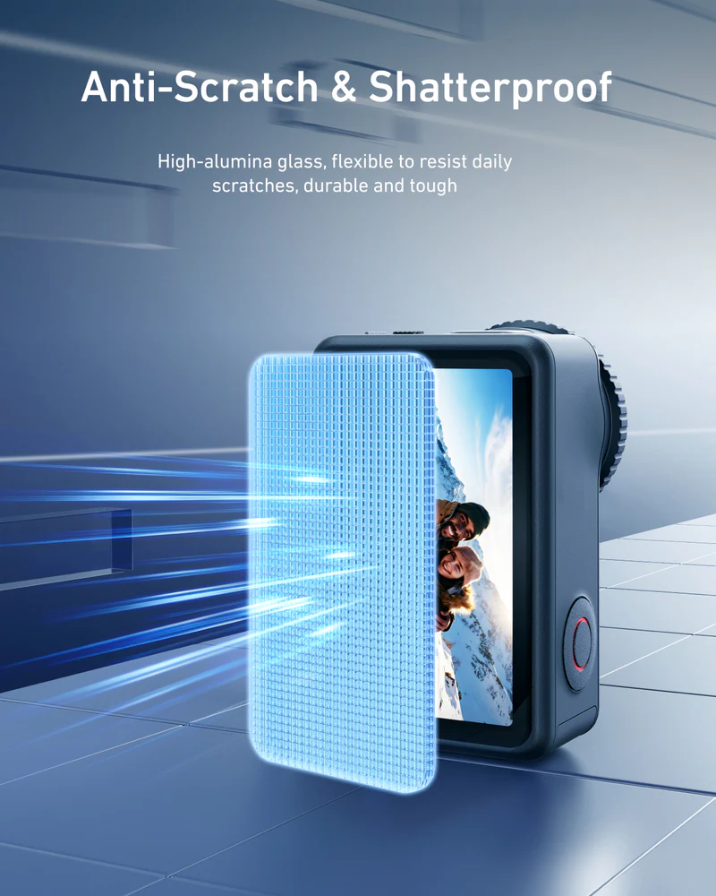 TELESIN ACTION 6 CAMERA SCREEN PROTECTOR S6-FLM-26 - Image 5
