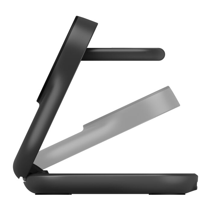 BELKIN ULTRA CHARGE QI2 25W 3 IN 1 FOLDABLE MAGNETIC CHARGER BLACK WIZ037MYBK - Image 2