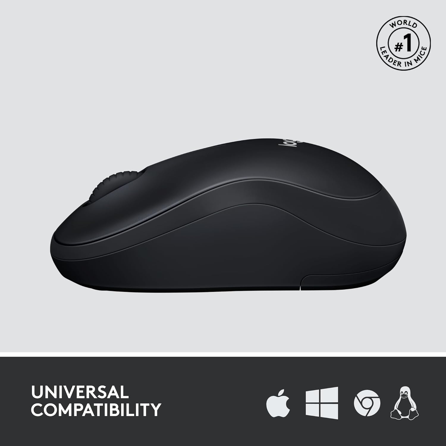 LOGITECH B220 SILENT WIRELESS MOUSE BLACK 910-005553 - Image 2