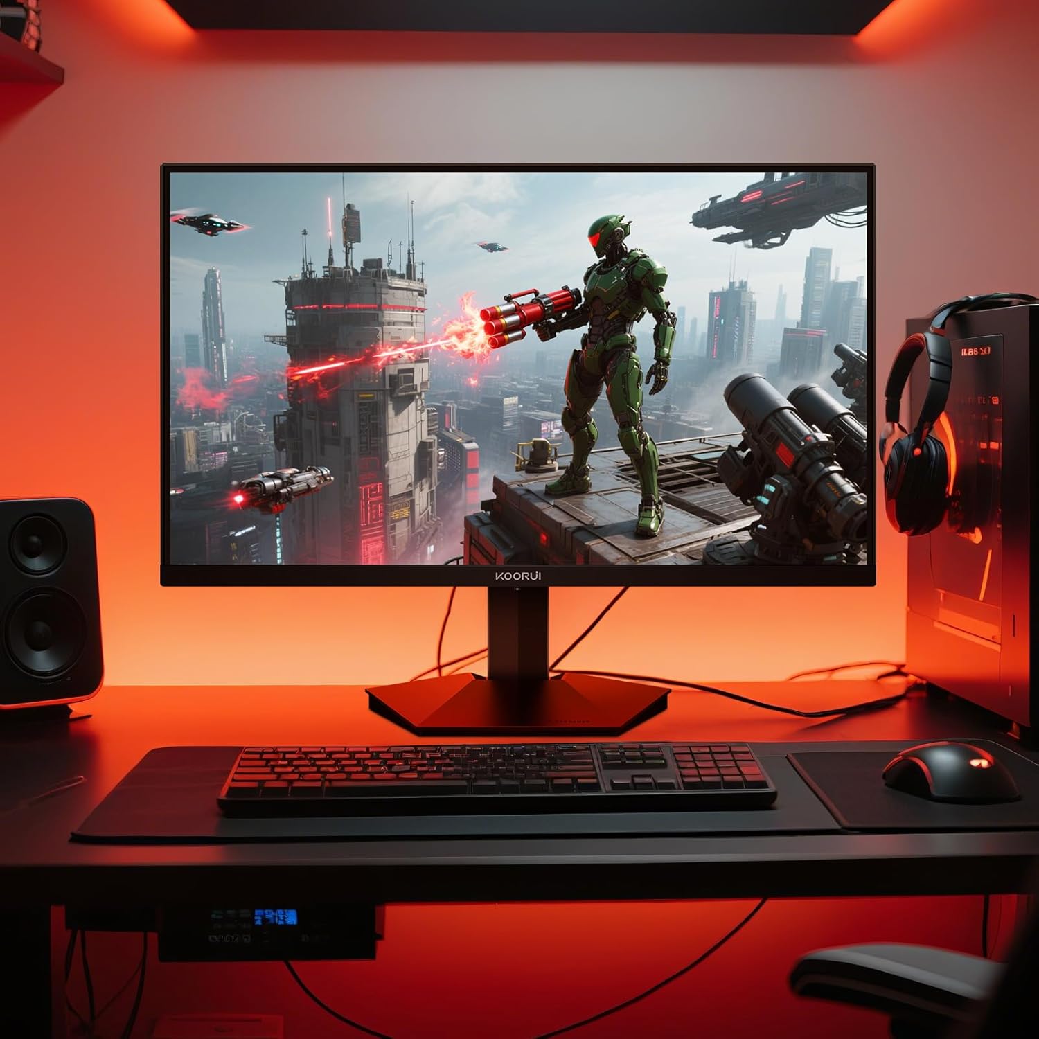 KOORUI 24.5 INCH FHD 1920X1080 200HZ 1MS IPS PANEL GAMING MONITOR G2511P - Image 10
