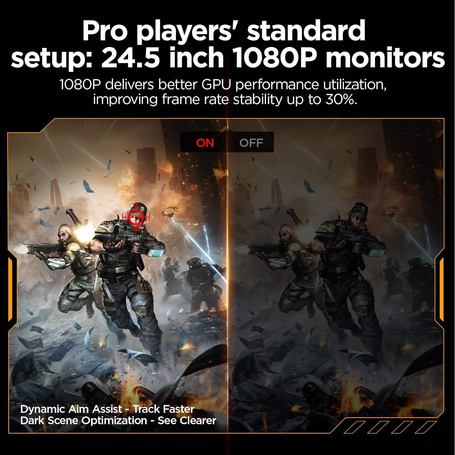 KOORUI 24.5 INCH FHD 1920X1080 200HZ 1MS IPS PANEL GAMING MONITOR G2511P - Image 6