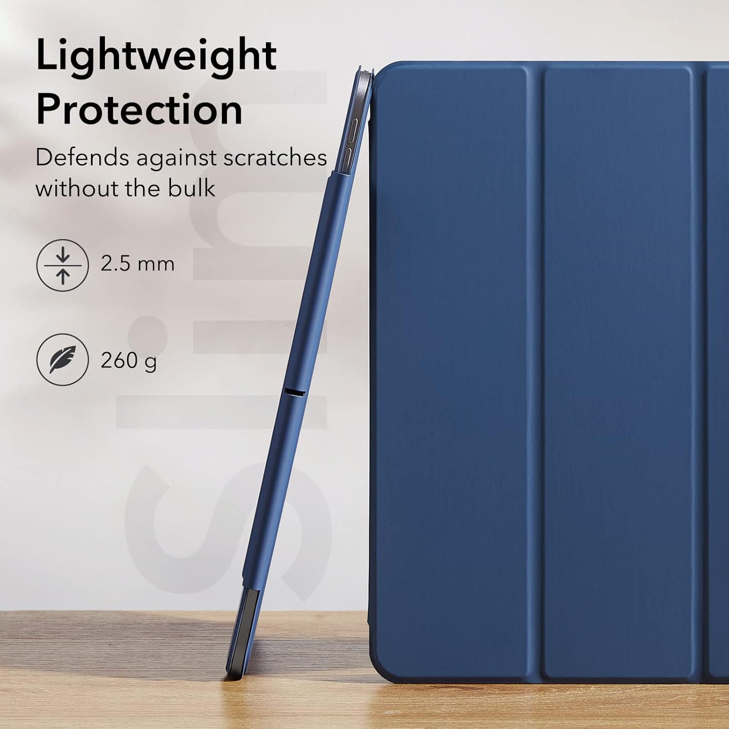 ESR IPAD PRO 11 (2020) REBOUND PENCIL SERIES WITH PENCIL SLOT NAVY BLUE - Image 5