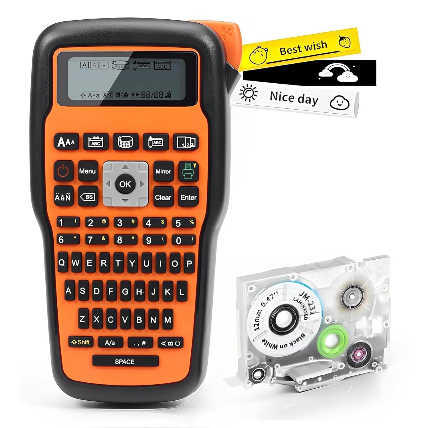 HANDHELD LABEL PRINTER ORANGE E1000 PRO - Image 2