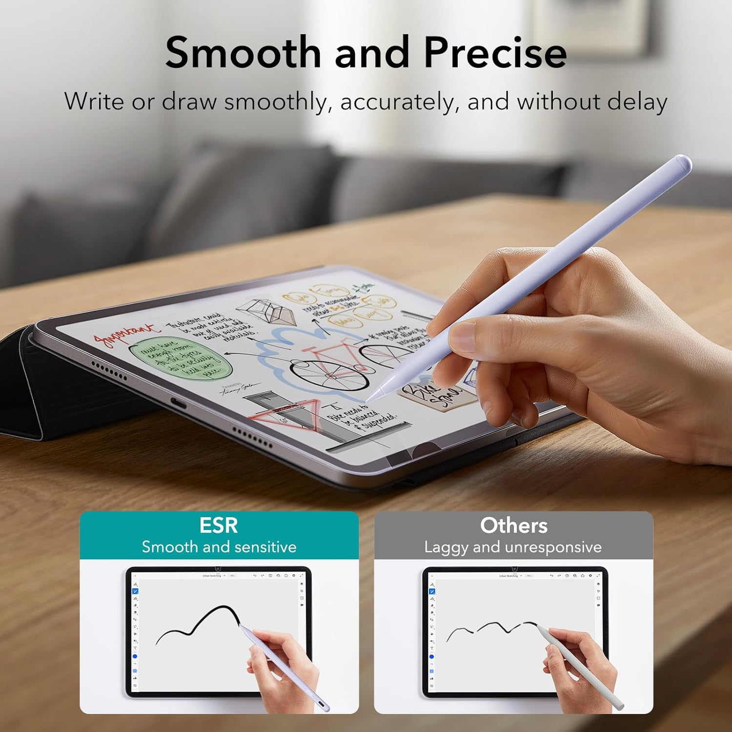 ESR DIGITAL STYLUS PENCIL WHITE - Image 2