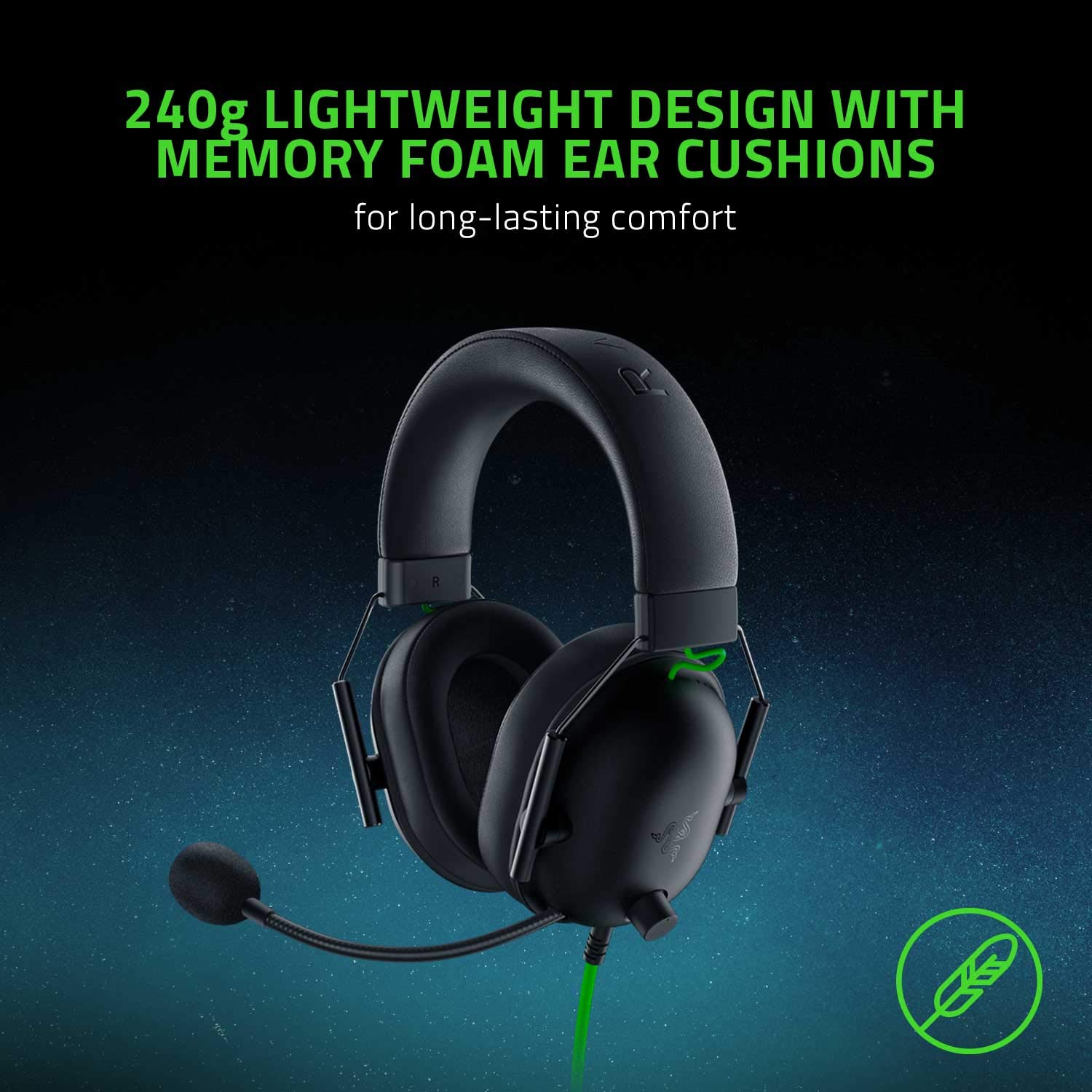 RAZER BLACKSHARK V2 X PLAYSTATION GAMING HEADSET BLACK RZ04-03241000-R3G1 - Image 5