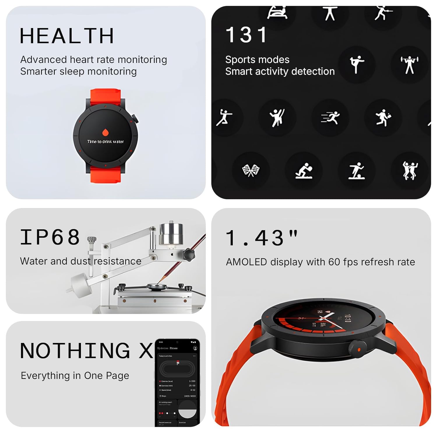 CMF BY NOTHING WATCH 3 PRO AMOLED DARK GREY - Image 3