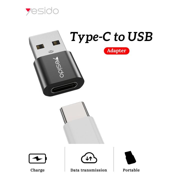 YESIDO TYPE C TO USB ADAPTER GS09 - Image 2