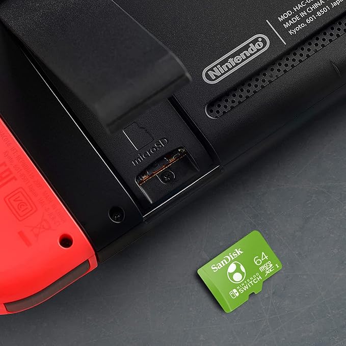 SANDISK NINTENDO SWITCH MICROSDXC 100/60 MB/s 64GB SDSQXAT-064G-GNCZN - Image 2